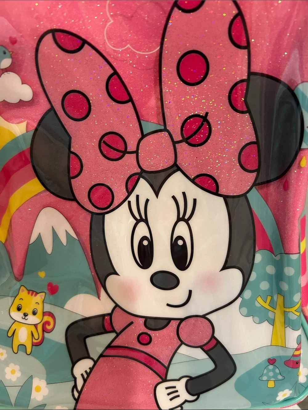 Girls Small Disney Minnie Mouse Rolling Bag